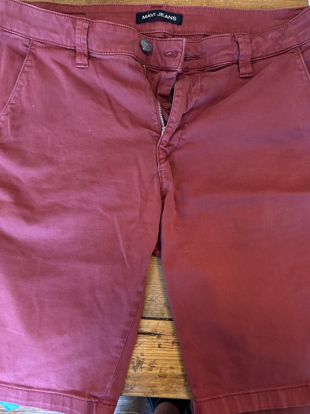 Mavi Men's Brick Red Chinos